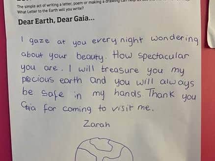 One of the Letters to Earth