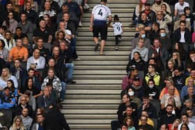 Supporters were back inside Stadium MK for Wednesday night's friendly with Tottenham Hotspur