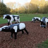 The concrete cows - of course!