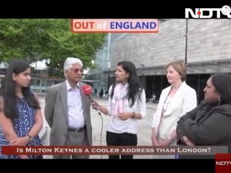 NDTV compared MK to Singapore and asked whether it was a cooler address than London