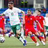 Troy Parrott has six international caps for the Republic of Ireland