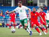 Troy Parrott has six international caps for the Republic of Ireland