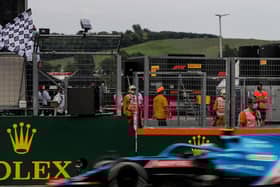 Esteban Ocon wins in Hungary