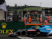 Esteban Ocon wins in Hungary