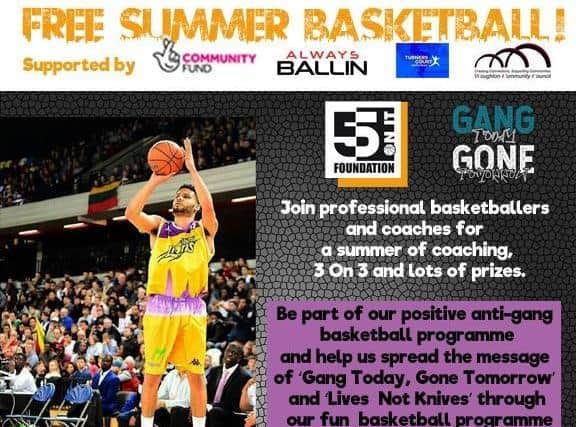 The basketball programme is free
