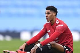 Football ace Marcus Rashford is calling for more to be done to help raise awareness of help available