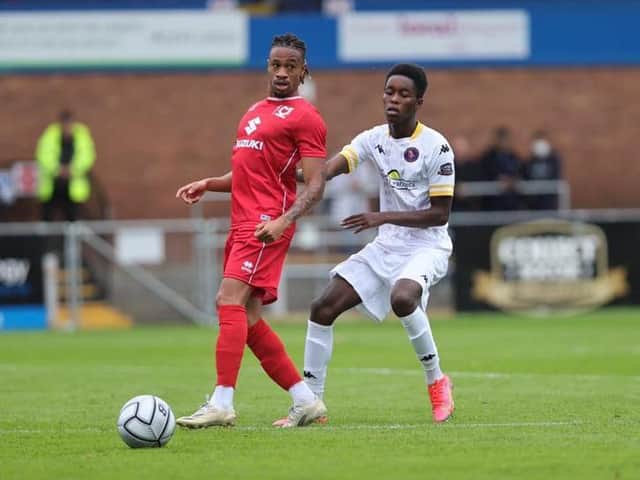 David Kasumu in pre-season