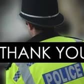Police have thanked the public for helping