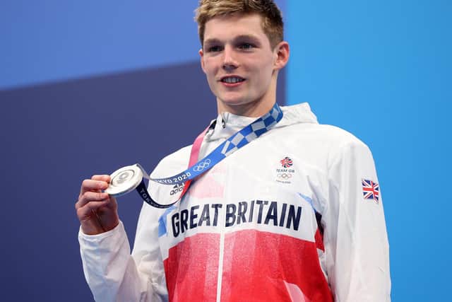 Earlier this month, Olympic gold medallist Duncan Scott warned of the 'sad' loss of pools across the UK (C) Getty Images