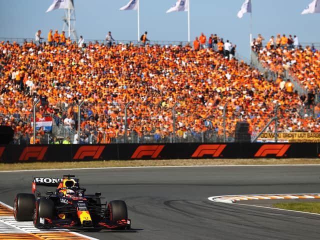 Max Verstappen was the home crowd favourite at the Dutch Grand Prix