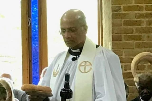 Dr Sam in his minister's role