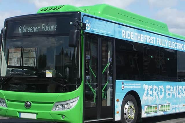 A zero carbon bus