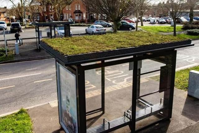New-style seating in MK's bus shelters means John can no longer lie down to sleep