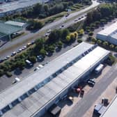 This was the queue for fuel at the Shell garage on Stacey Bushes on Sunday. Photo: Kieron Theed