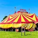The circus is in Riverside Meadow, Newport Pagnell