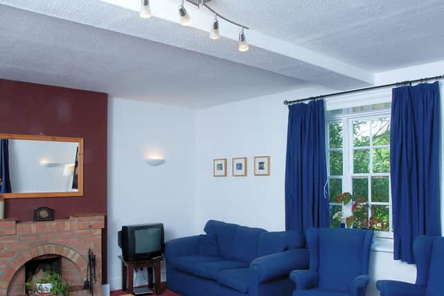 One of the rooms in the MK youth hostel