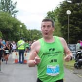 James Nesbitt will run the London Marathon on Sunday