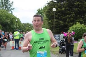 James Nesbitt will run the London Marathon on Sunday