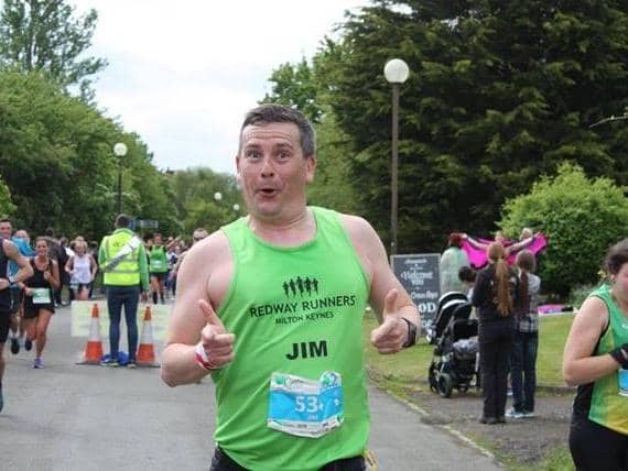 James Nesbitt will run the London Marathon on Sunday