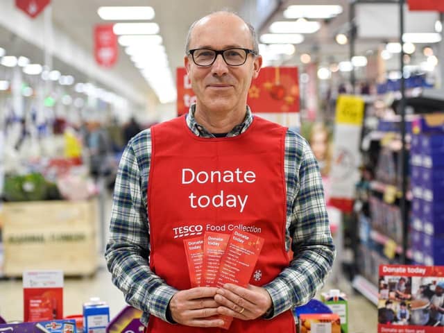 Collections at Tesco stores could make real difference to local foodbanks