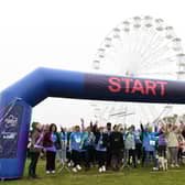 Hundreds of people took part in the Memory Walk in Milton Keynes