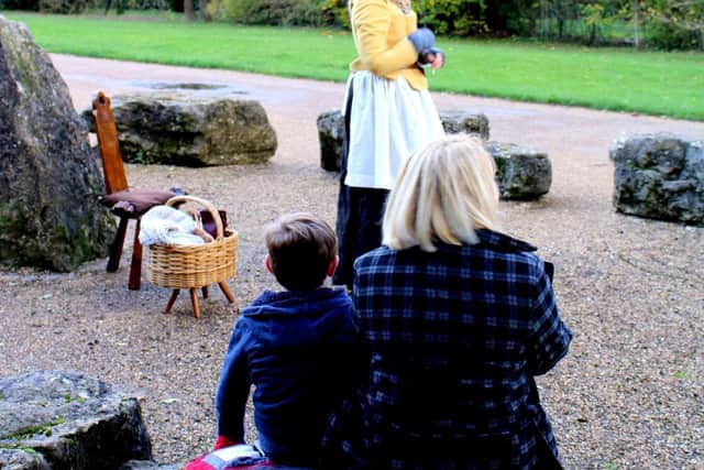 Stories in the Park sessions take place over this half term