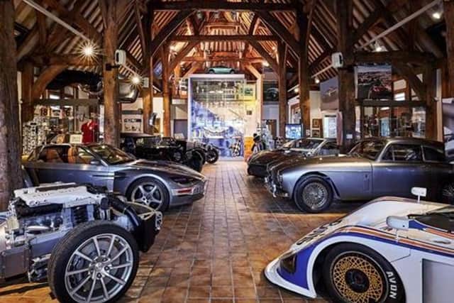 Some of the Aston Martin Heritage collection