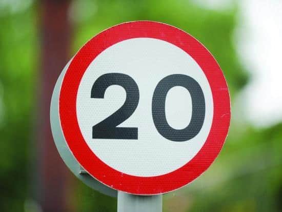 20mph speed limited will be encouraged where feasible in MK's residential areas