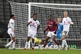 MK Dons have won 26 points at the 60 minute mark this season.