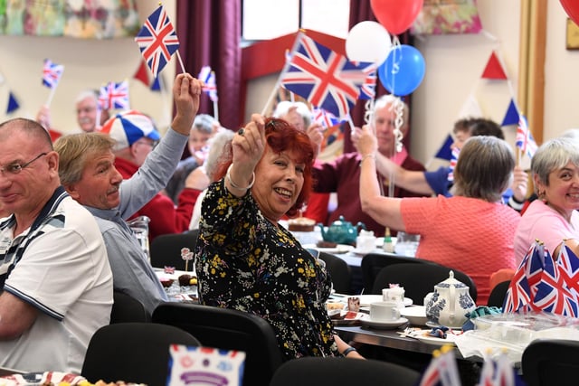 Music from the 40s entertained residents who attended An Older Persons Tea Party at The Old Bathhouse, Wolverton