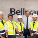 Bellway Northern Home Counties Managing Director Paul Smits celebrates the success of the division