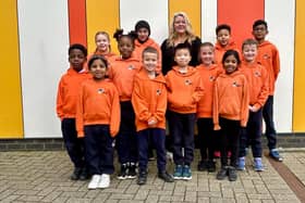 Headteacher & Pupils