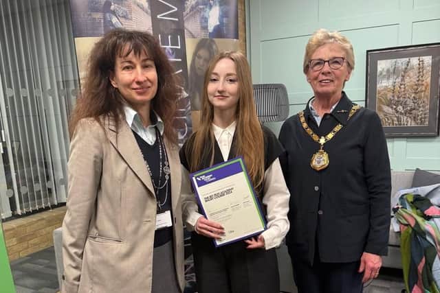 Mayor of MK, parent and student with BFI Certificate