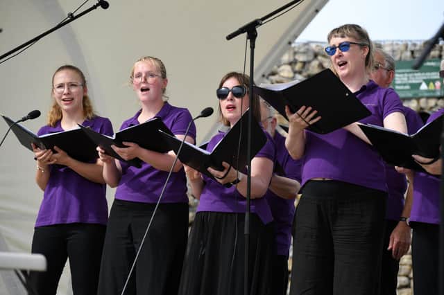 10 choirs participated in the big performance, photo by Jane Russell