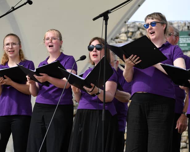 10 choirs participated in the big performance, photo by Jane Russell