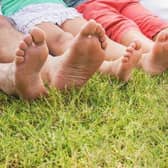 Photos of feet are being snapped up online
