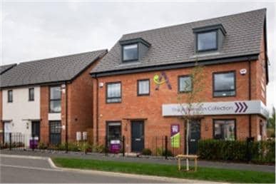 Costruction is now complete at Marigold properties in Wavendon