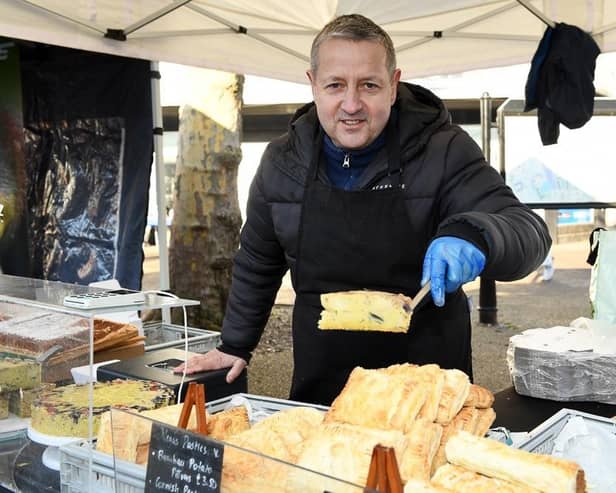 The market offered a huge range of delicious vegan foods and goods