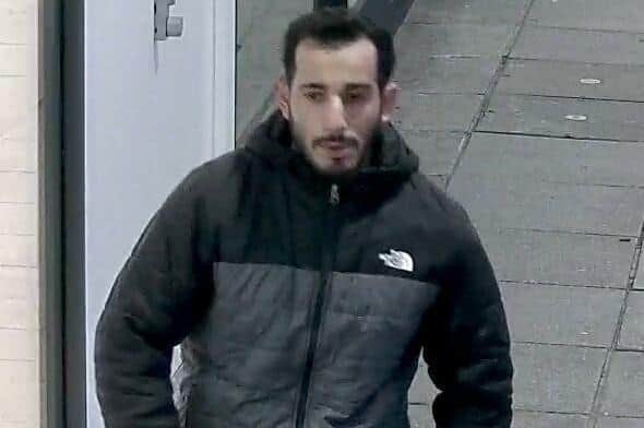Police have released a CCTV image of a man wanted in connection with an incident at a Milton Keynes bookmakers last month, when a man was attacked with a piece of wood