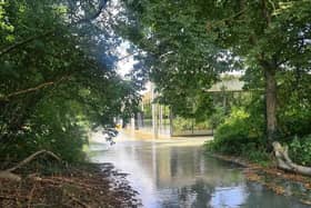 There appears to be a burst water main at Kiln Farm and another in Bletchley