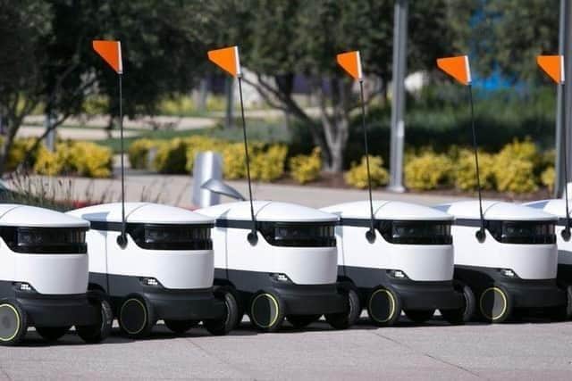 The robots are no longer delivering from Tesco Express stores in MK