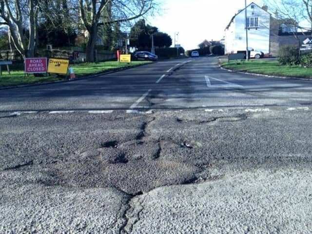 Potholes are still a problem in Milton Keynes roads, despite millions being spent on repairs