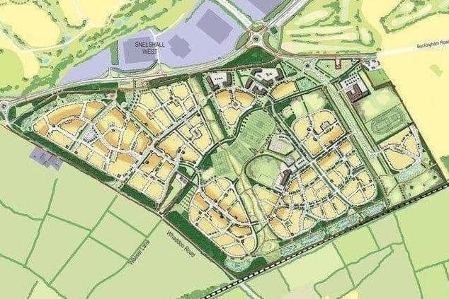 The planned Salden Chase development