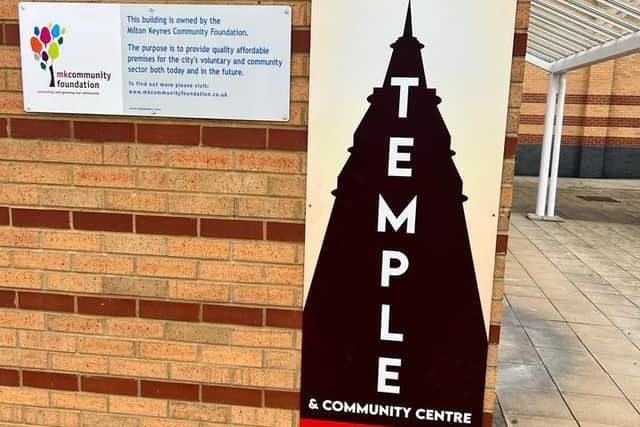 The new temple is in a building at Kingston retail centre in MK