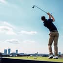 The view from the golf driving range will be incredible