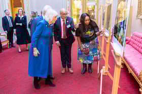 World Vision and Disaster Emergency Committee CEOs introduce King Charles and Queen Camilla to humanitarian aid photo gallery