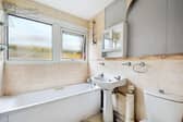 The bathroom needs some attention