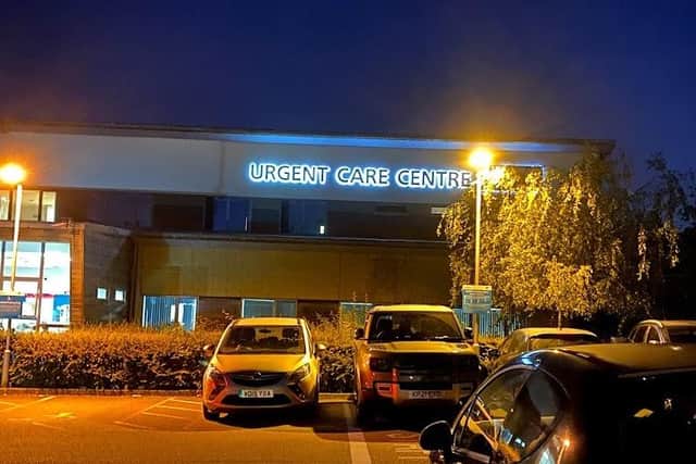 The Urgent Care Centre had to close all night due to flooding