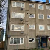 One of the 18 blocks of Reema flats that are to be demolished in Milton Keynes