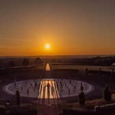 Last year's summer solstice sunrise captured on drone by Milton Keynes photographer Kingsley Summers